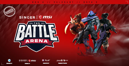 SINGER X MSI – The Battle Arena